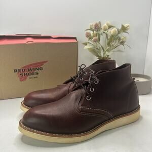 Red Wing Heritage Chukka 3141 Leather Boots Briar Oil Slick Men's 11.5 NWB